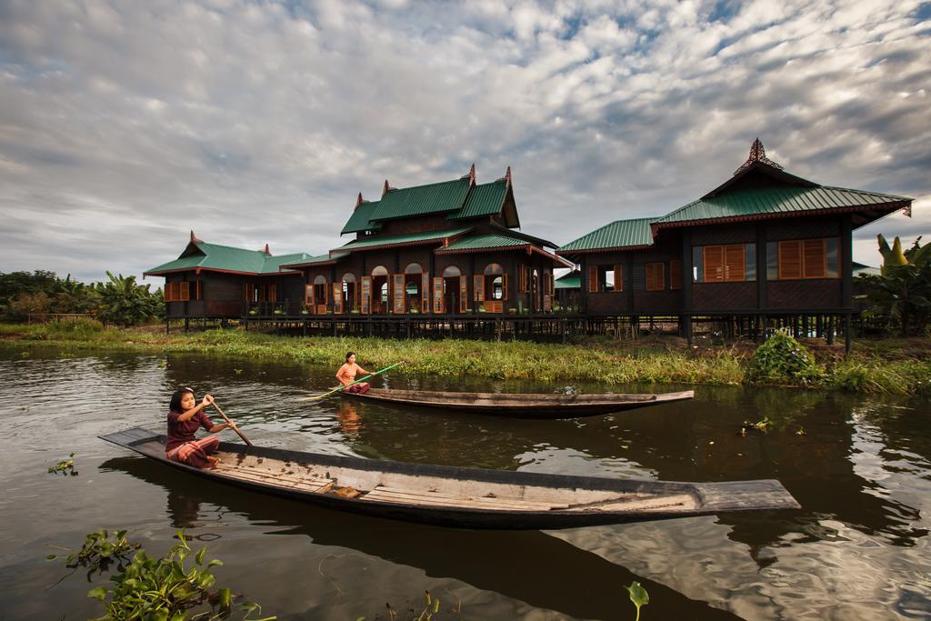 Inle Heritage Stilt Houses Ywama Eksteriør bilde