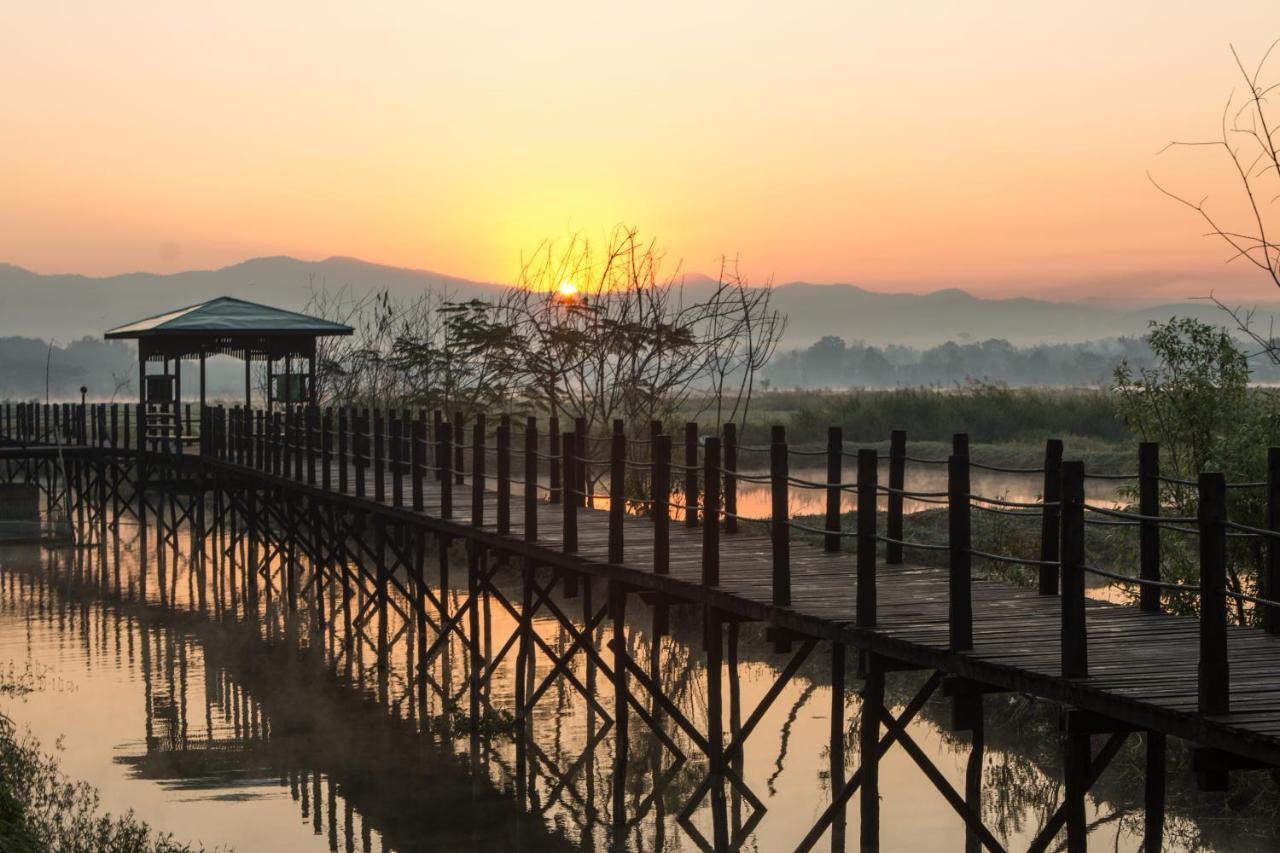 Inle Heritage Stilt Houses Ywama Eksteriør bilde
