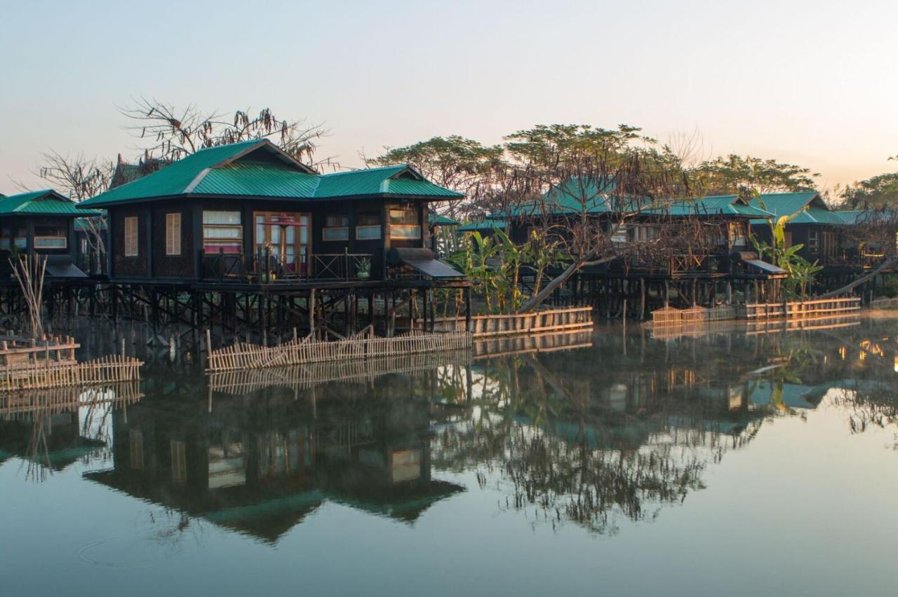 Inle Heritage Stilt Houses Ywama Eksteriør bilde