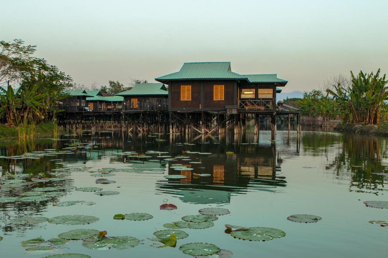 Inle Heritage Stilt Houses Ywama Eksteriør bilde